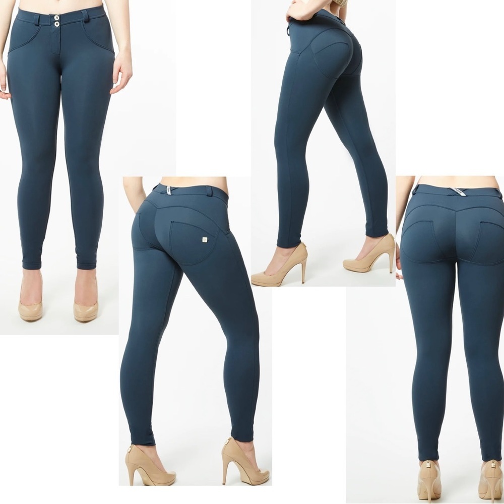 Freddy wr.up navy blue leggings Sz L